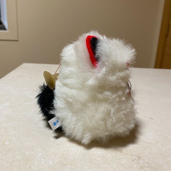 2/$20, Vintage Plush Toy – Adorable White Furry Animal with Clown Nose - Picture 5 of 10